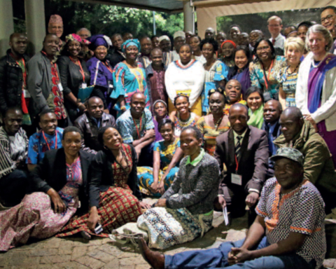 Ühinenud M etodisti Kiriku Pan-Africa konverentsi delegaadid.