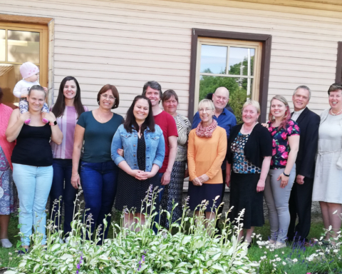 Viitka koguduses. Foto: Luule Tasso